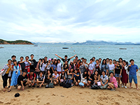 研究體驗計劃參加者前赴長洲，感受香港離島風光